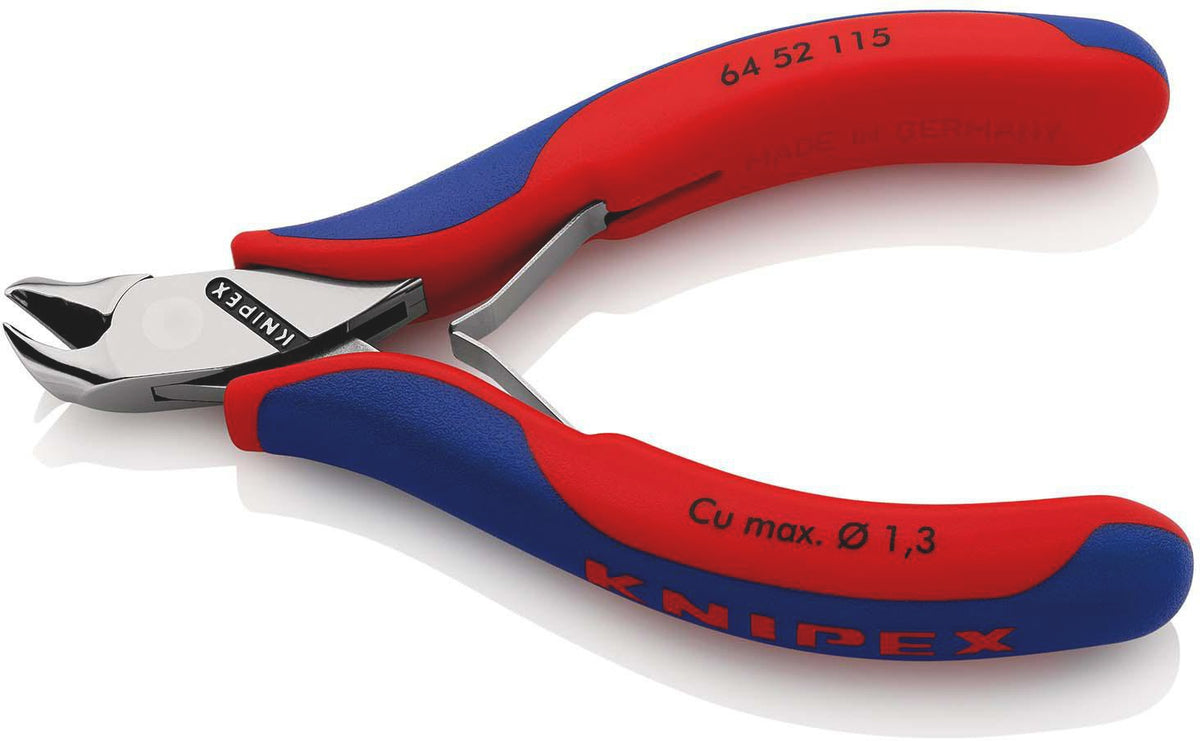 KNIPEX Elektronik-Vornschneider 115 mm Form 0 – Präzisionszange für feinste Schneidarbeiten