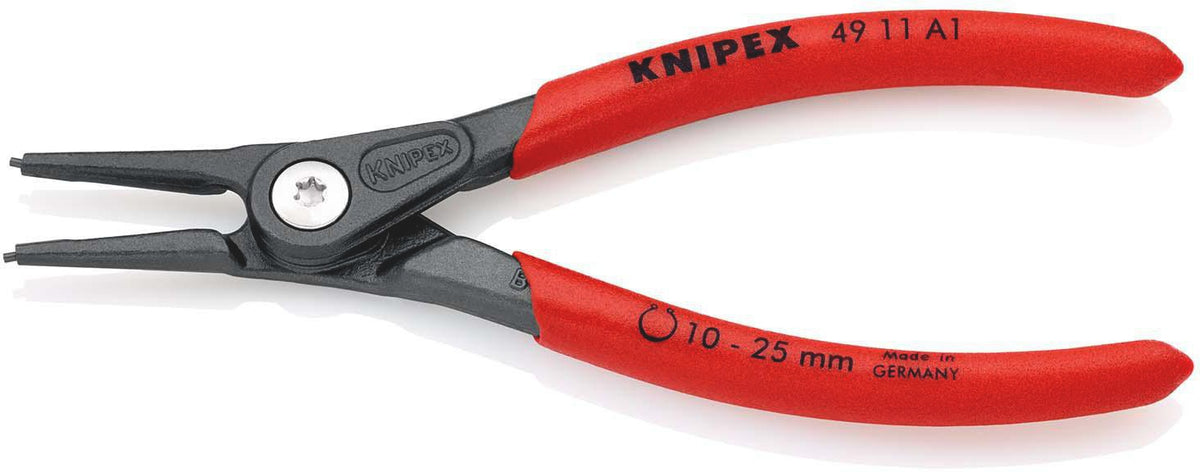 KNIPEX Präzisionssicherungsringzange A 1 für Wellen Ø 10-25 mm mit Spreizbegrenzung