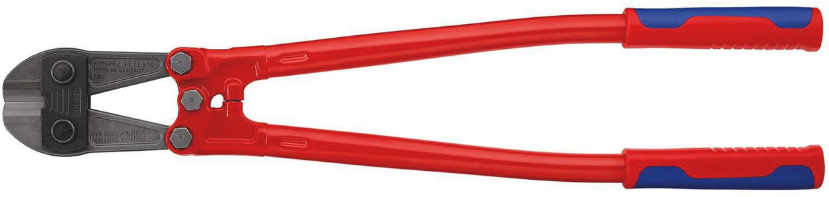 KNIPEX Bolzenschneider 460 mm mit Mehrkomponenten-Hüllen – für harten Draht bis 5 mm