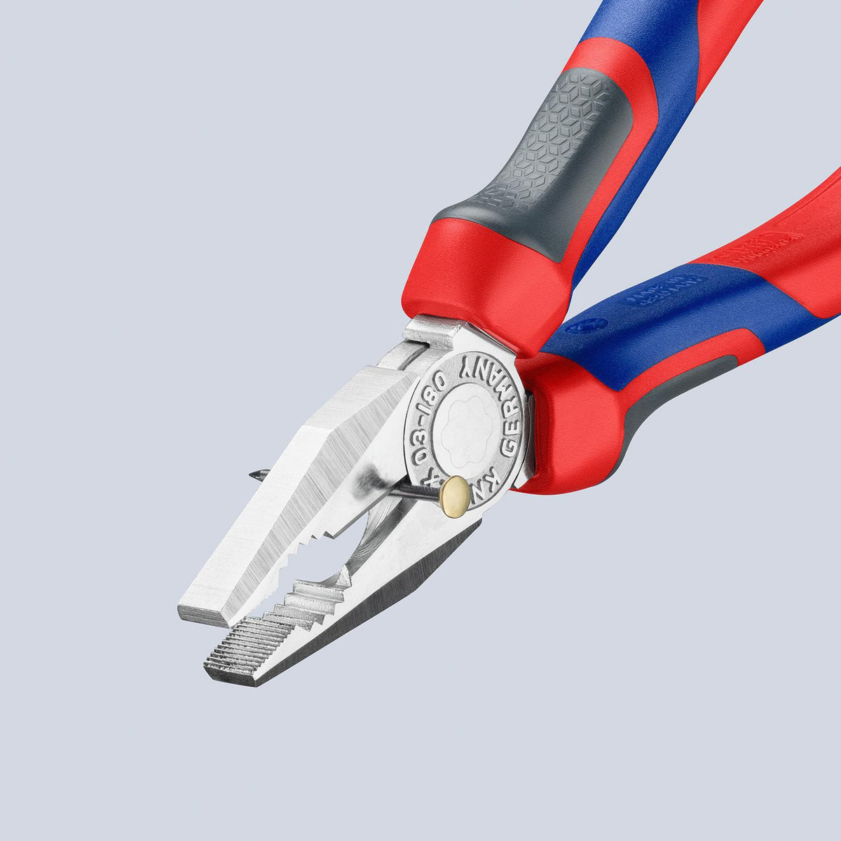 KNIPEX Kombizange 140 mm verchromt mit Comfort-Griff – Präzision für Handwerk und Elektro