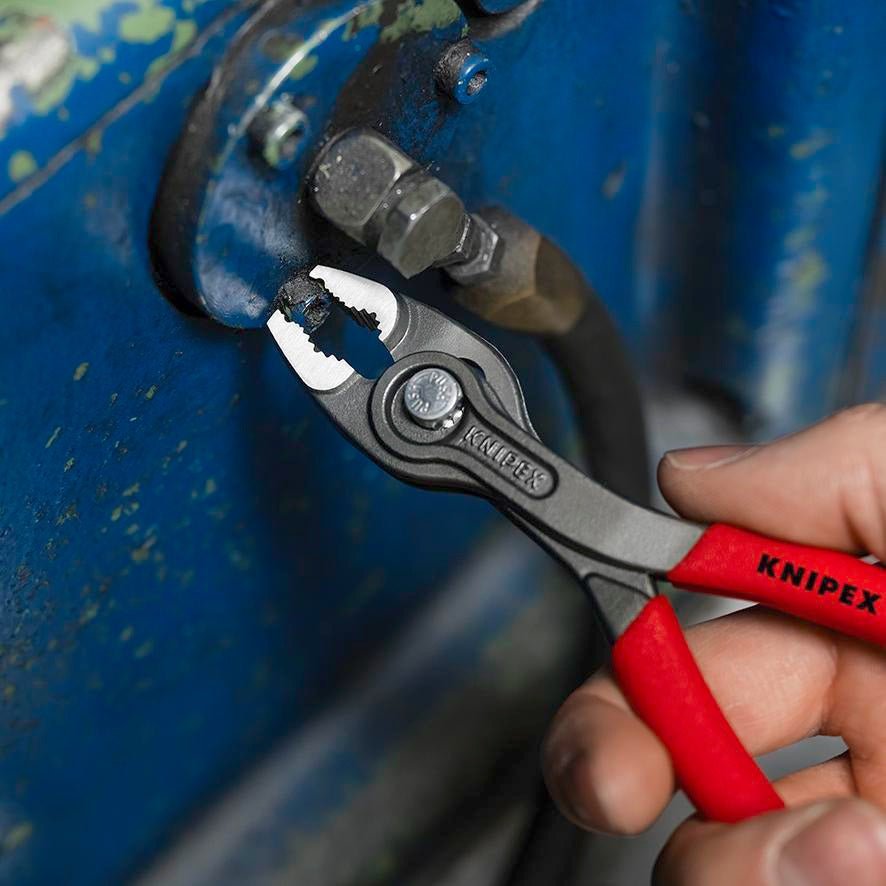 KNIPEX TwinGrip Frontgreifzange 200 mm – Robuste Zange mit Front- und Seitengreif-Funktion