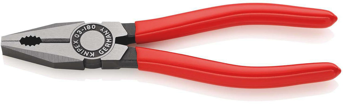 KNIPEX Kombizange 140 mm poliert mit Kunststoffüberzug – präzise Schneiden für Flach- und Rundmaterial