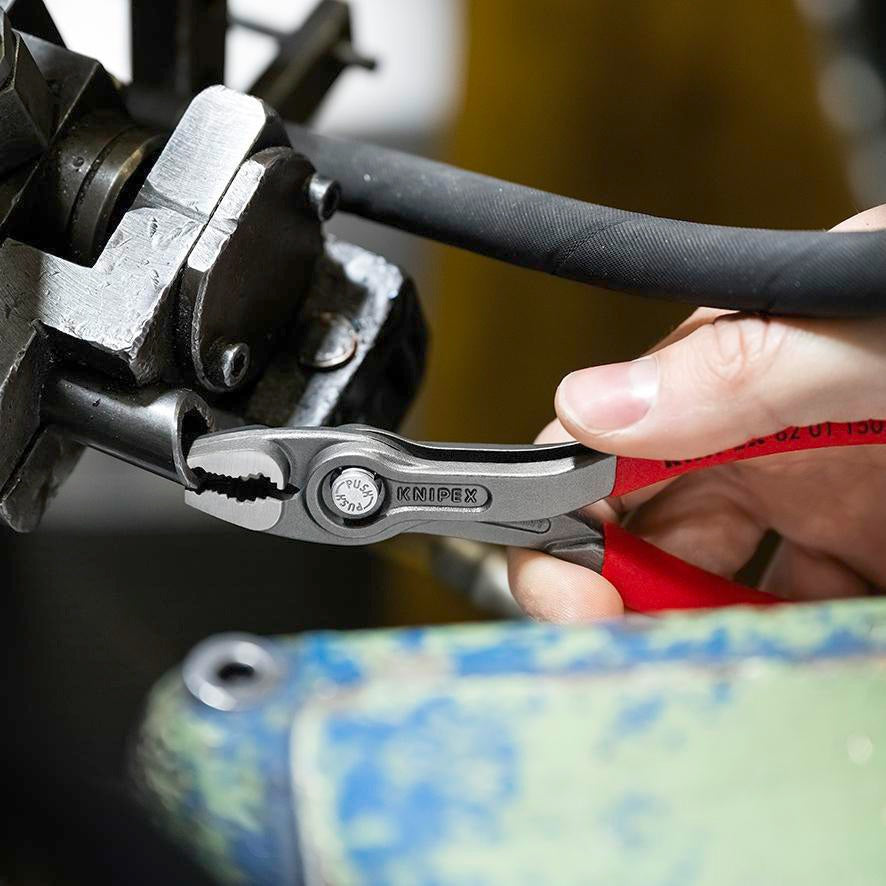 KNIPEX TwinGrip Frontgreifzange 200 mm – Robuste Zange mit Front- und Seitengreif-Funktion