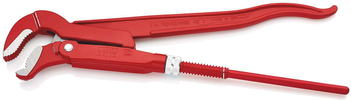 KNIPEX Rohrzange DIN 5234 S-Maul 245 mm Spannweite 0-35 mm für Rohre 1/2 Zoll