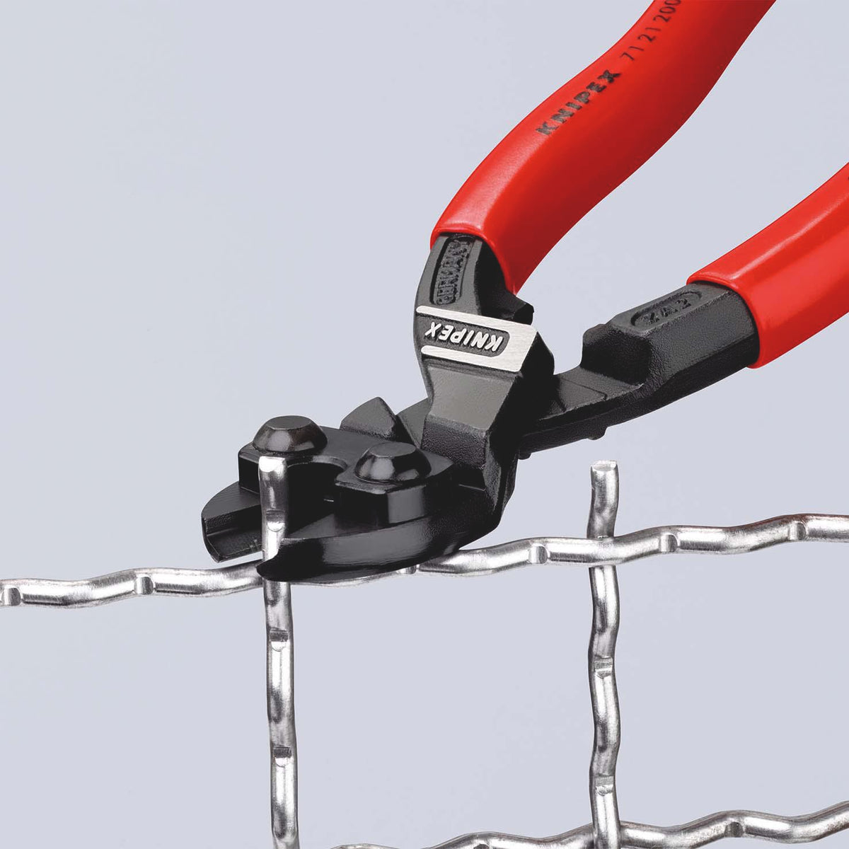 KNIPEX CoBolt® Kompaktbolzenschneider 160 mm – 60 % Kraftersparnis, mit Aussparung