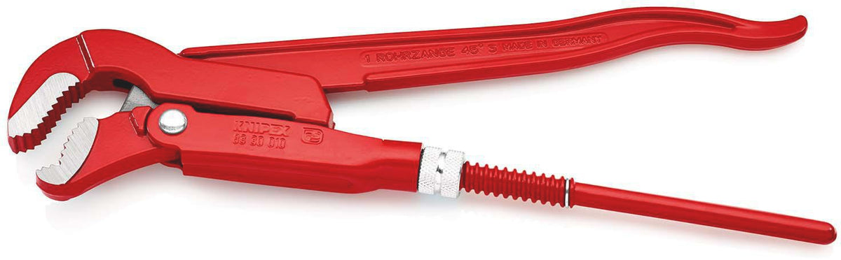 KNIPEX Rohrzange DIN 5234 S-Maul 245 mm Spannweite 0-35 mm für Rohre 1/2 Zoll