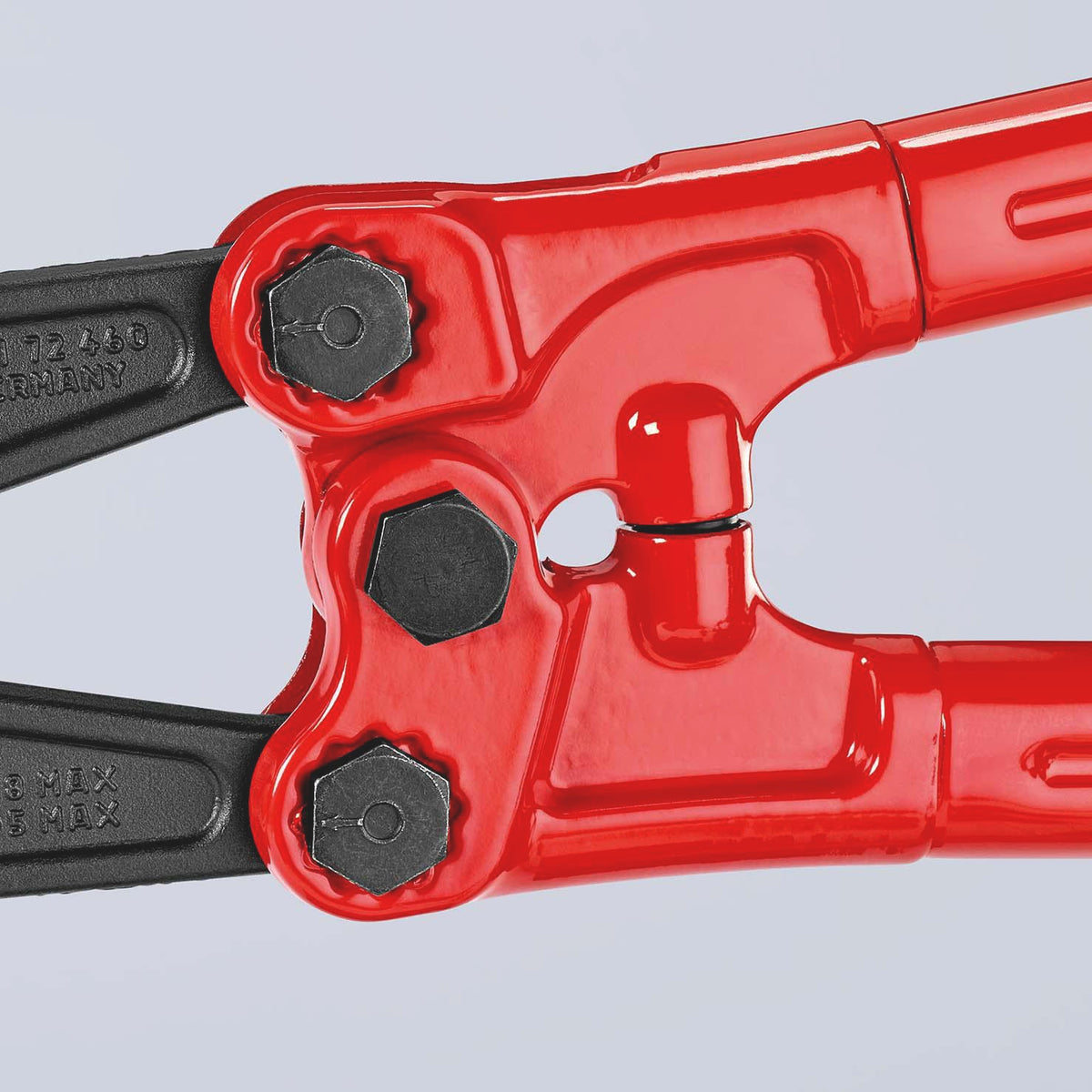 KNIPEX Bolzenschneider 460 mm mit Mehrkomponenten-Hüllen – für harten Draht bis 5 mm