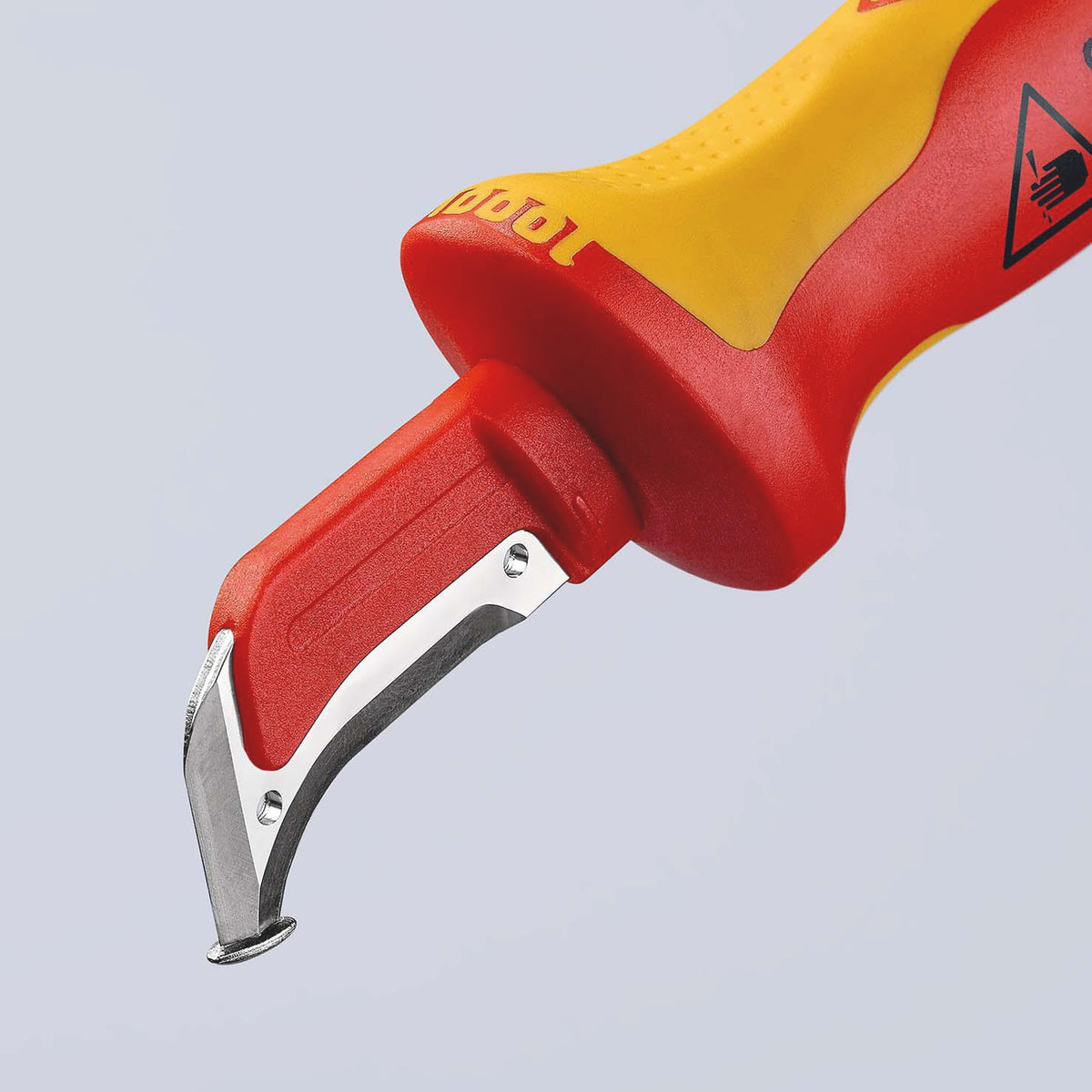 KNIPEX Abmantelungsmesser 155 mm VDE-isoliert mit Mehrkomponentengriff