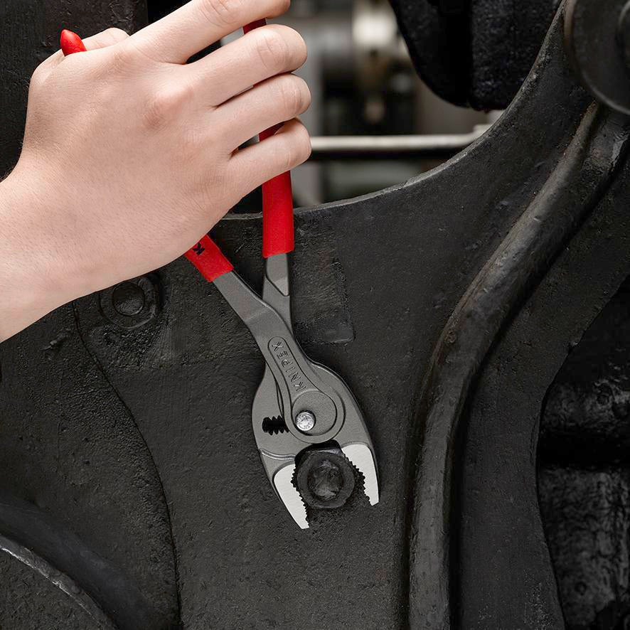 KNIPEX TwinGrip Frontgreifzange 200 mm – Robuste Zange mit Front- und Seitengreif-Funktion