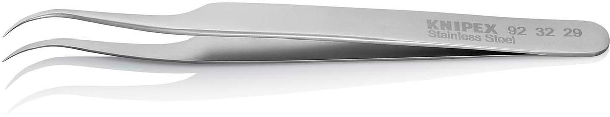 KNIPEX Präzisionspinzette 105 mm – gerade, rostfrei, antimagnetisch, extra feine Spitze