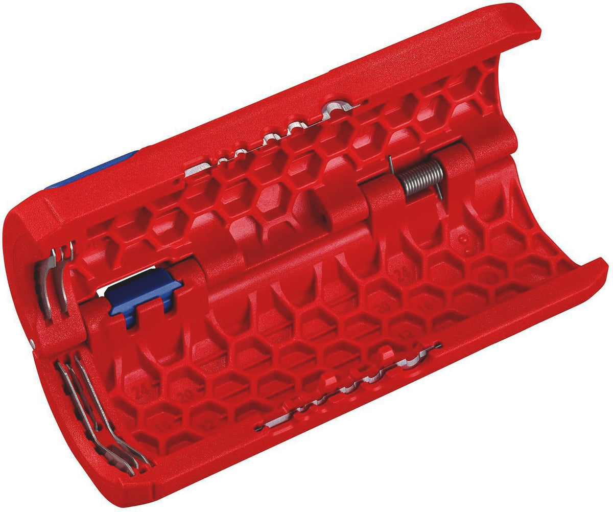 KNIPEX Abmantelungswerkzeug TwistCut 100 mm für Wellrohre und Litzen 0,2–4 mm²