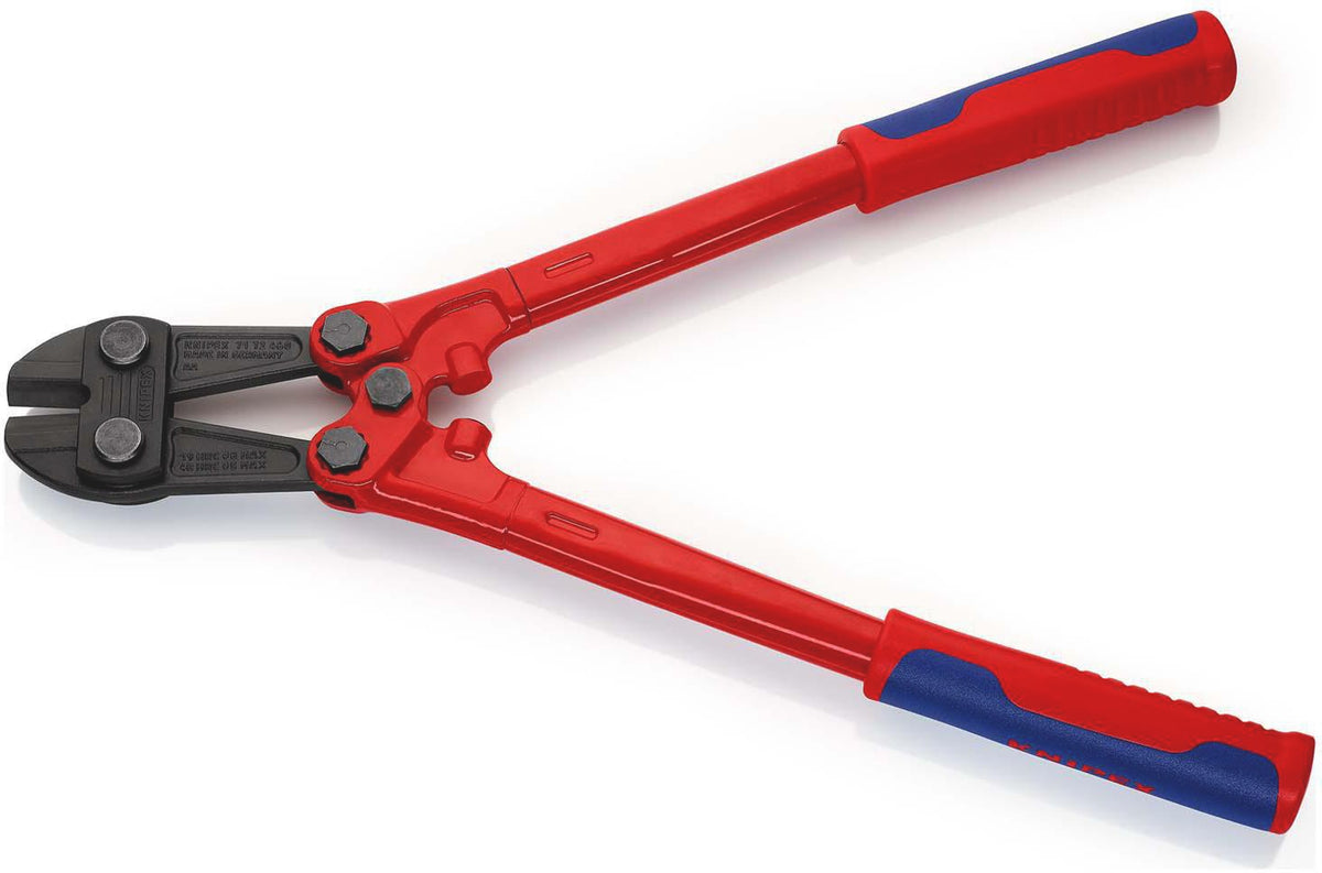 KNIPEX Bolzenschneider 460 mm mit Mehrkomponenten-Hüllen – für harten Draht bis 5 mm