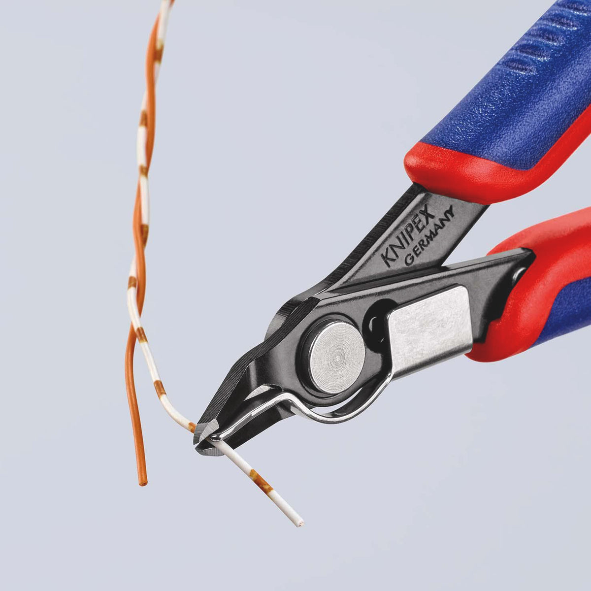 KNIPEX Elektronik-Seitenschneider Super-Knips® 125 mm – Präzisionszange für feinste Schneidarbeiten