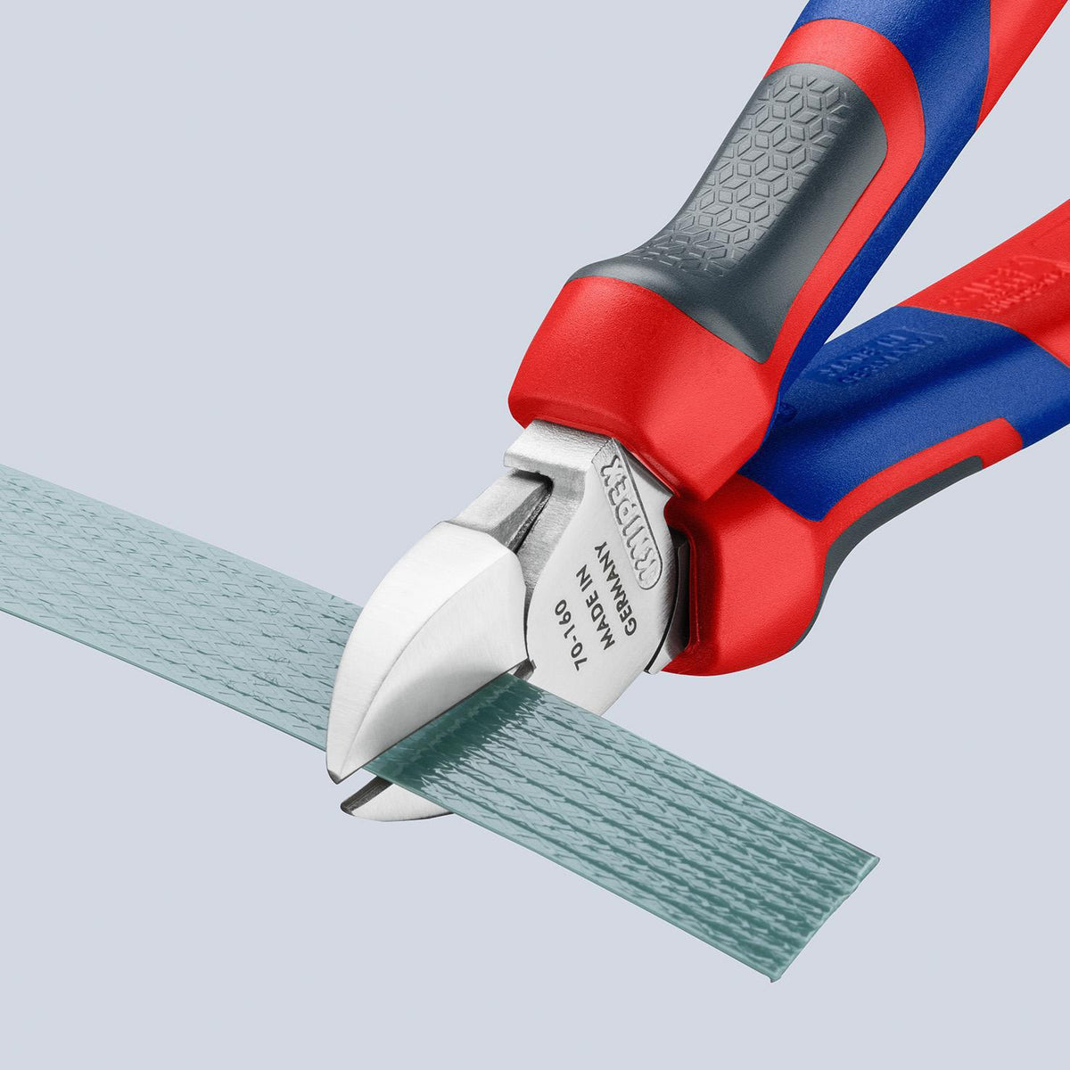 KNIPEX Seitenschneider 160 mm Comfort-Griff, verchromter Kopf, Vanadin-Elektrostahl