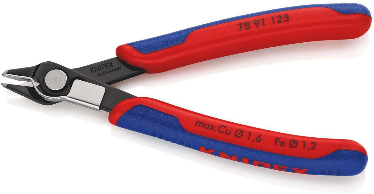 KNIPEX Elektronik-Seitenschneider Super-Knips® 125 mm – Präzisionszange für feinste Schneidarbeiten