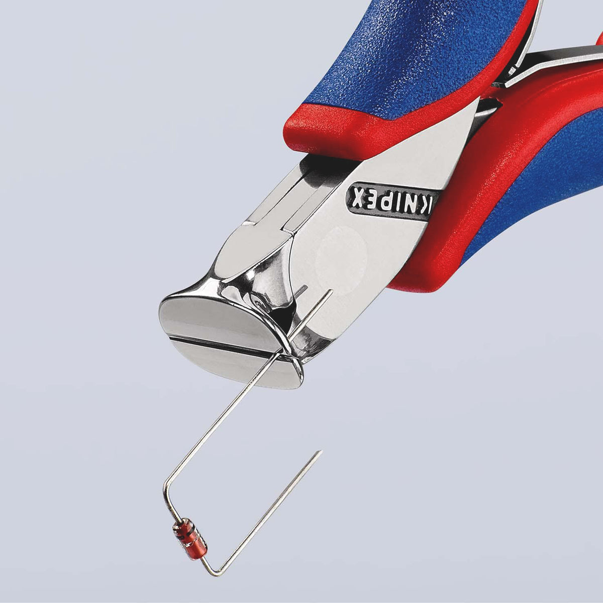 KNIPEX Elektronik-Vornschneider 115 mm Form 0 – Präzisionszange für feinste Schneidarbeiten