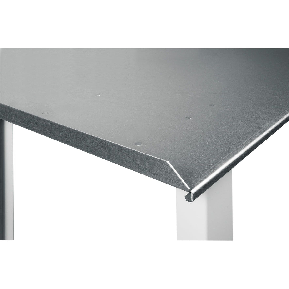 Kraftwerk Werkbank-Arbeitsplatte für Schweisstisch, verzinkt, B 1500 x 700 mm