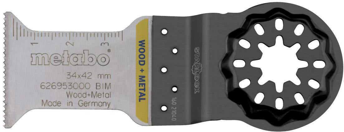 Metabo Tauchsägeblatt Starlock L.45mm B.32mm BiM mittel Zahnt. 1,3mm/20TPI 5 St.