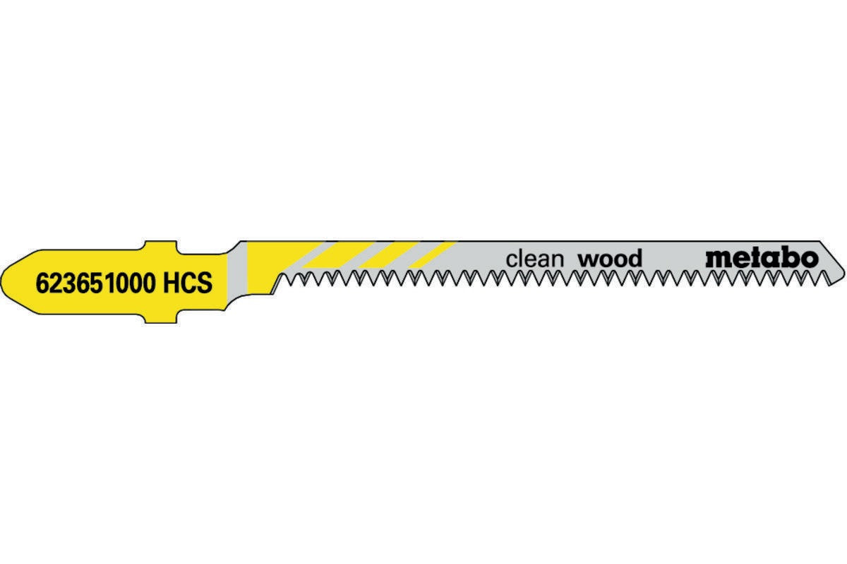 METABO Stichsägeblätter Professional Nutz-Länge 74 mm Zahnteilung 2,5 mm HCS geschliffen Typ 23634