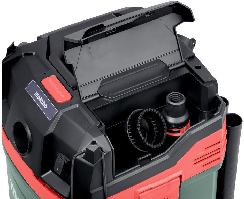 METABO Sicherheitssauger ASA 30 H PC – 1200 W, Staubklasse H, 30 l, Nass-/Trockensauger