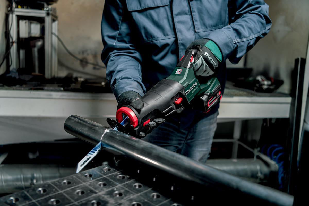 METABO Akku-Säbelsäge SSEP 18 LT 18V 32mm 0-3000 min-¹ – variable Hubzahl, LED, ohne Akku