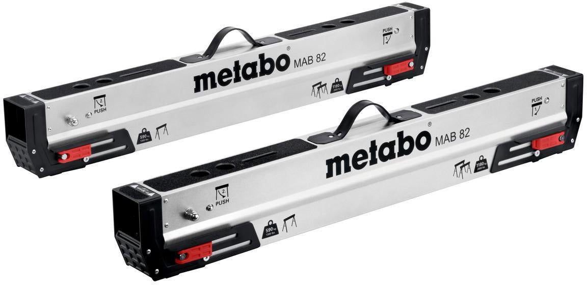 METABO Arbeitsbock MAB 82 – Höhenverstellbar 615-820 mm, 590 kg Tragkraft