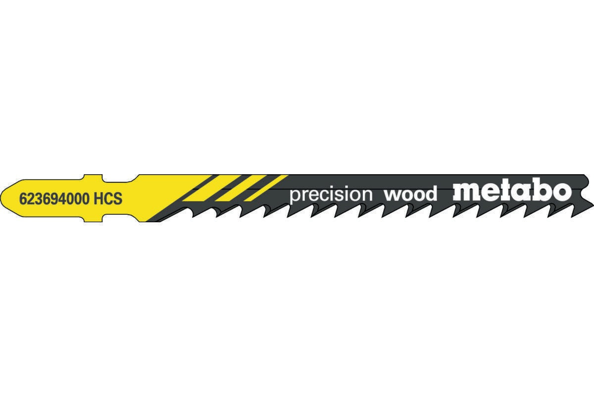 METABO Stichsägeblätter Professional Nutz-Länge 74 mm Zahnteilung 2,5 mm HCS geschliffen Typ 23634