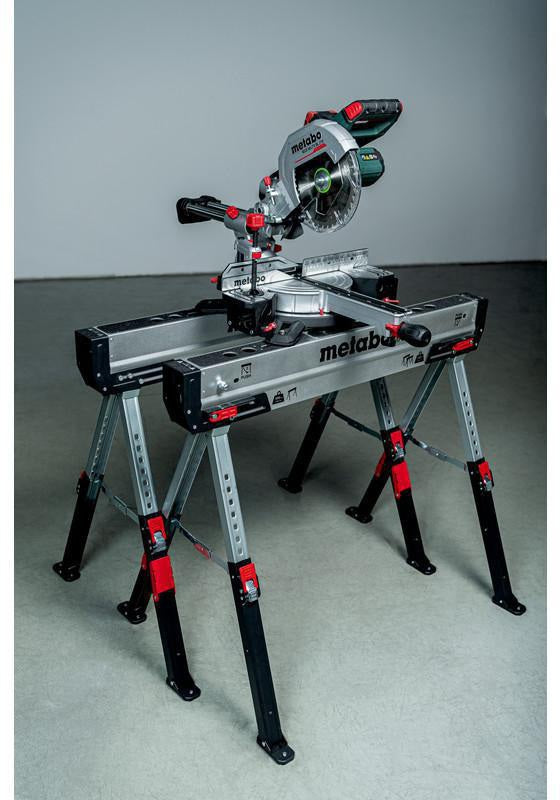 METABO Arbeitsbock MAB 82 – Höhenverstellbar 615-820 mm, 590 kg Tragkraft