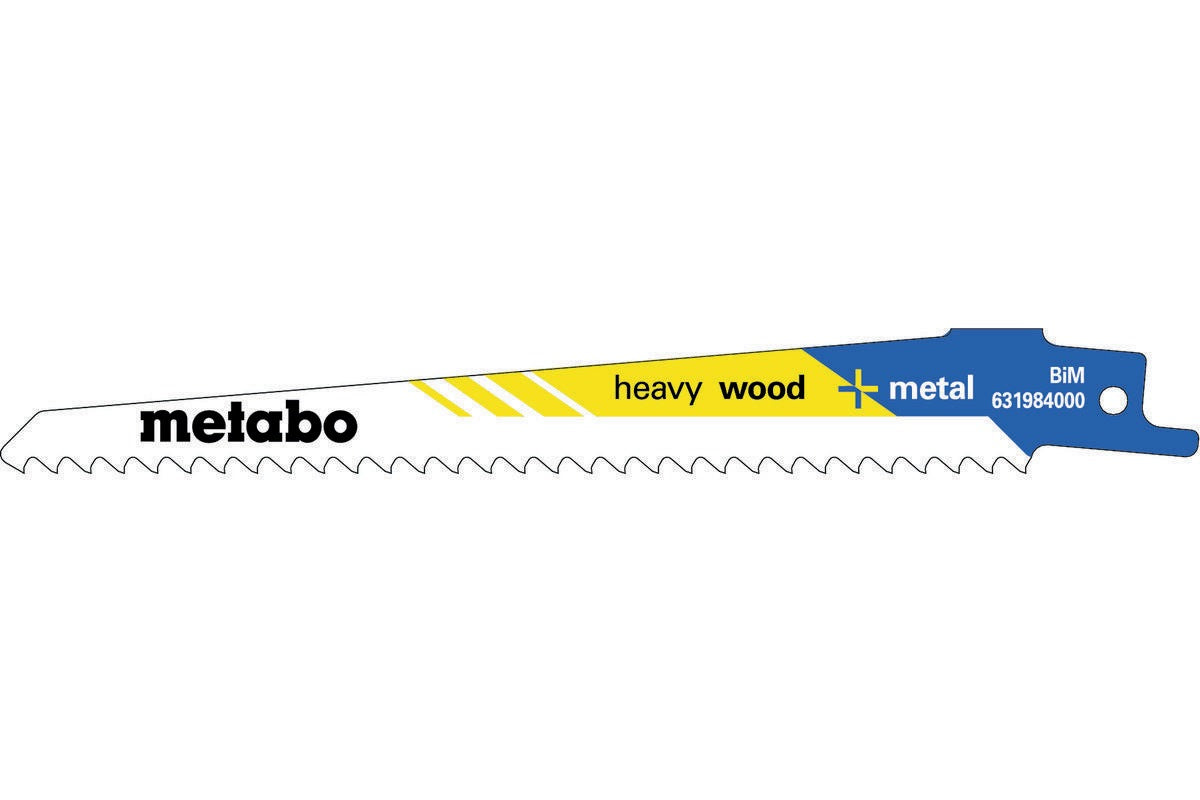 METABO Säbelsägeblätter flexible 150 mm BiM geschränkt gefräst S 611 VF