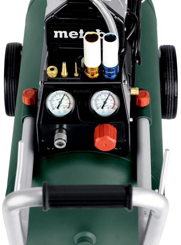 METABO Kompressor Basic 270-50 OF Silent – 50 l, 10 bar, 250 l/min, ölfrei