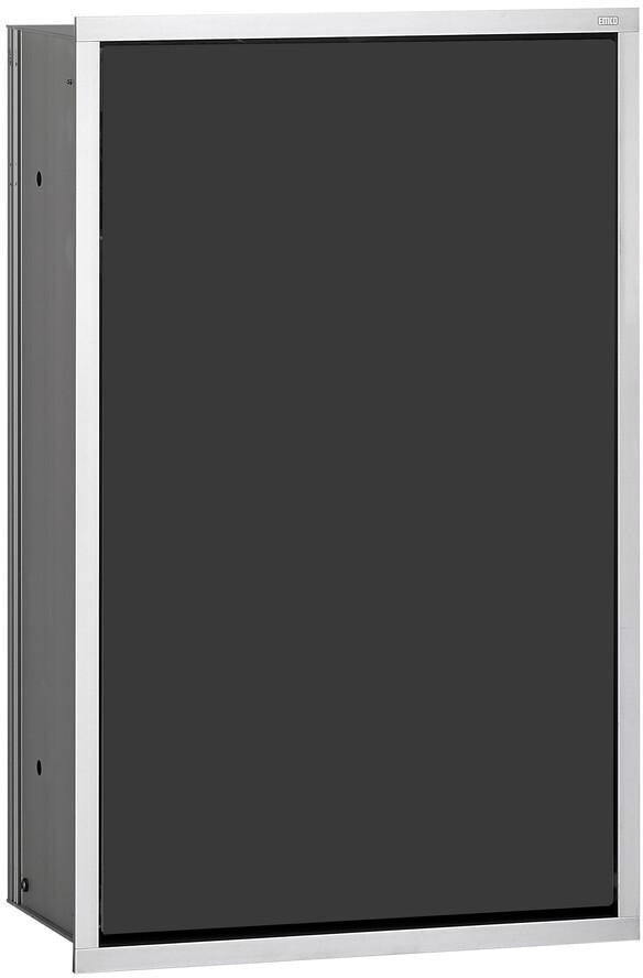 EMCO Abfallsammler-Modul asis 300 Unterputz 495 mm alu/weiß – Badmöbel-Einbau