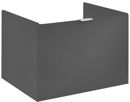 EMCO evo Waschtisch-Unterschrank 608 mm optiwhite mit 1 Auszug und Soft-Close