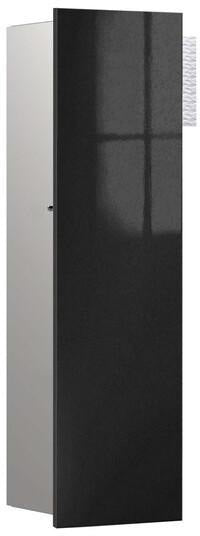 EMCO WC-Modul asis pure 27408 Unterputz, Anschlag links, 600 mm, weiße Glasfront
