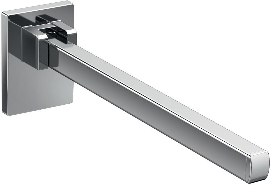 EMCO Stützklappgriff loft 00160 gebremst 600 mm Chrom – Wandmontage, hochklappbar