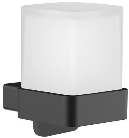 EMCO Einhand-Seifenspender loft 00103 – Kristallglas satiniert, verchromt, 155 ml