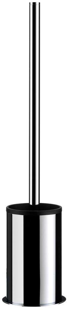 EMCO Toilettenbürstengarnitur system2 00101 Standmodell – Freistehend, Messing verchromt, mit losem Einsatz