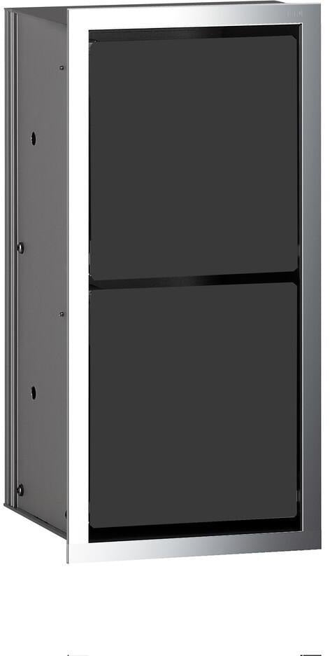 EMCO WC-Papier-Modul asis 150 Unterputz 344 mm chrom/optiwhite