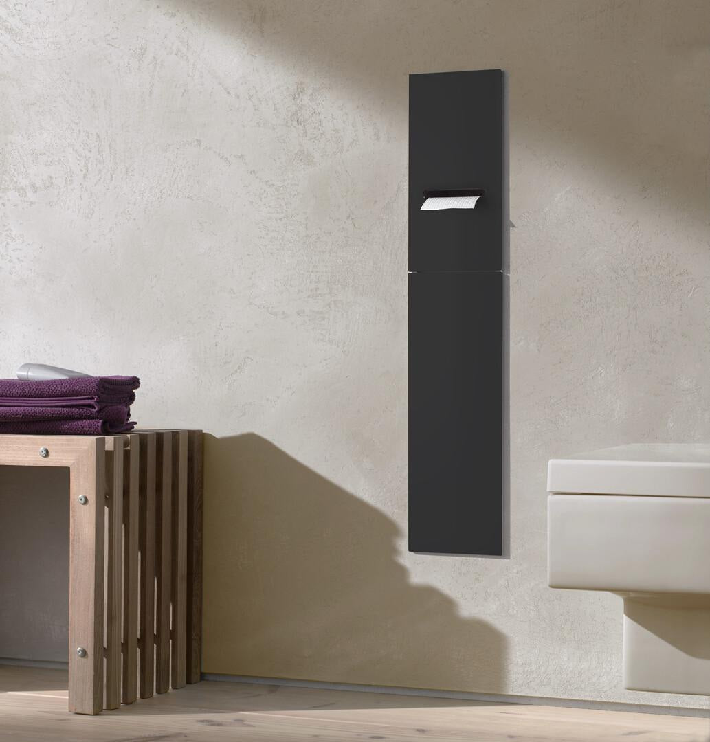 EMCO WC-Modul asis 2.0 28550 Unterputz, Anschlag rechts, 811 mm, schwarz matt