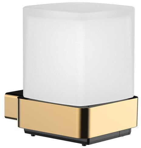 EMCO Sensor-Seifenspender loft 13305 – berührungslos, satiniertes Kristallglas, schwarz