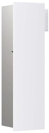 EMCO WC-Modul asis pure 27408 Unterputz, Anschlag links, 600 mm, weiße Glasfront