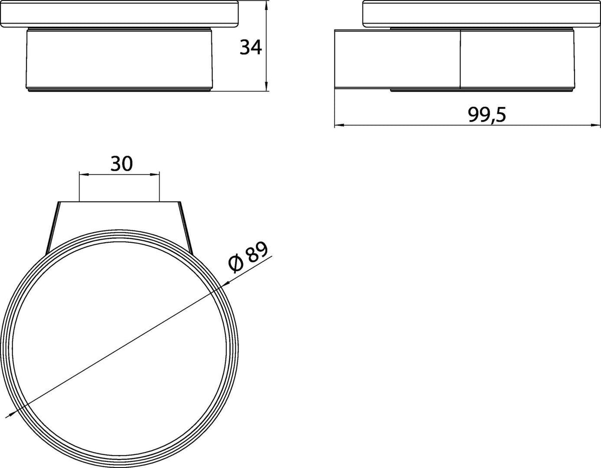EMCO Seifenhalter flow 00100 – Kristallglas-Schale, verchromt, Wandmontage