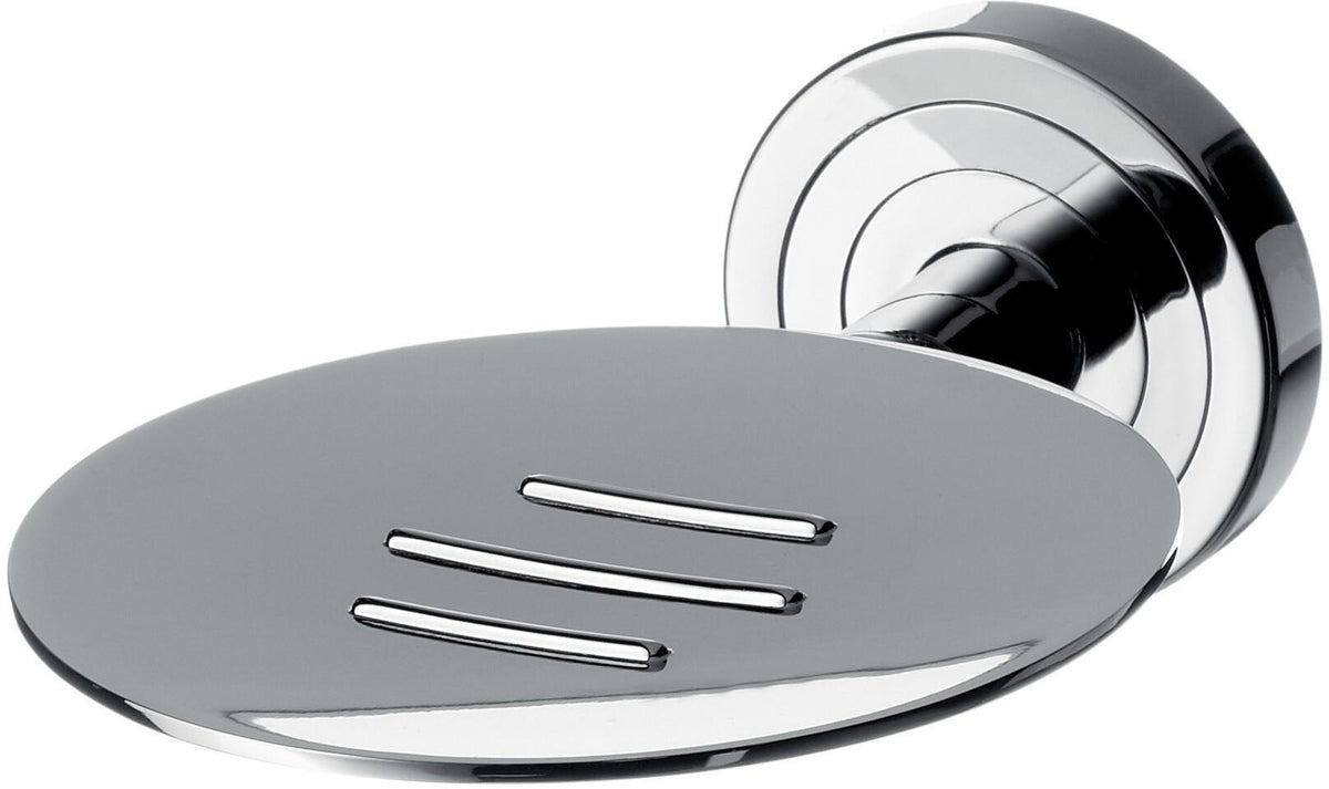 EMCO Seifenhalter Polo 00102 – Diebstahlgeschützte Metallablage, Chrom