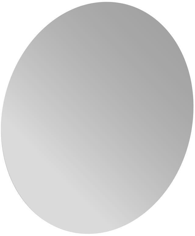 EMCO LED-Lichtspiegel Pure 600 mm rund mit Raumsteuerung und schwarzem Stahlrahmen