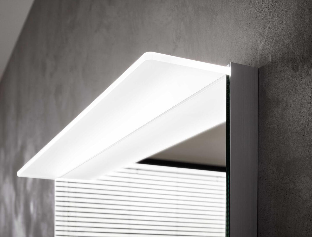 EMCO LED-Lichtspiegel MI 200 20031 mit Sensorschalter, 1200 x 802 mm, Aluminiumrahmen