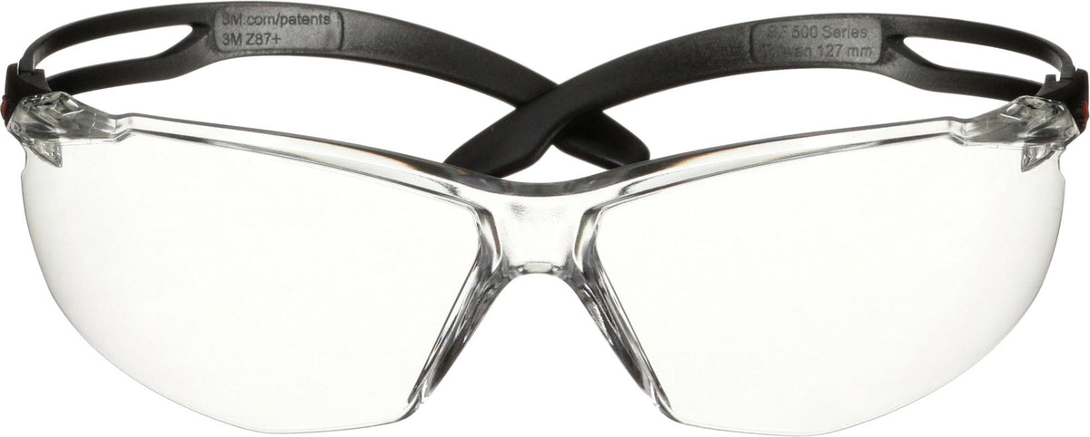 3M Schutzbrille SecureFit™ 500 – Leichte Sicherheitsbrille mit Antikratz- und Antibeschlag-Beschichtung