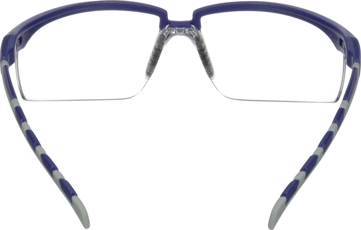 3M Schutzbrille S2001AF-BLU-EU EN 166 EN 170 EN 172 mit blau/grauen Bügeln und klarer Scheibe