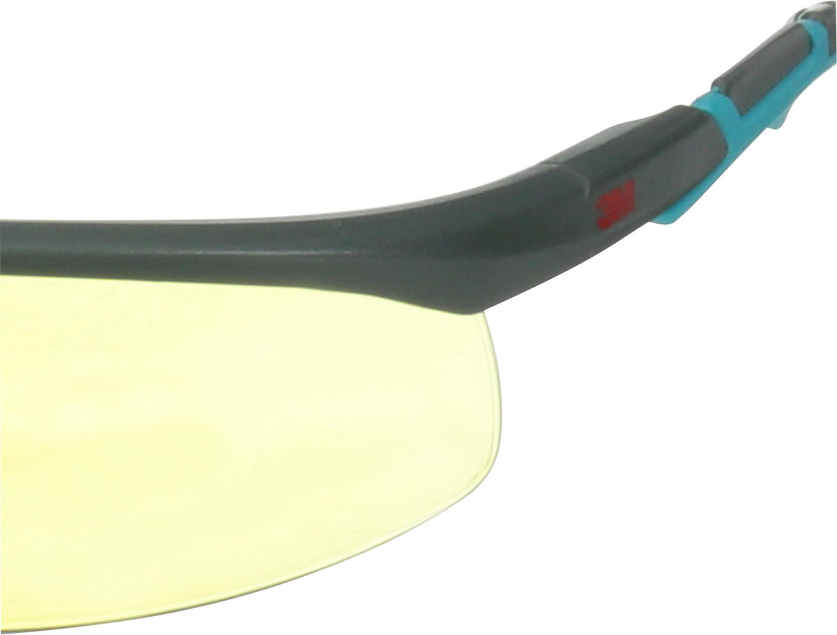 3M Schutzbrille S2001AF-BLU-EU EN 166 EN 170 EN 172 mit blau/grauen Bügeln und klarer Scheibe