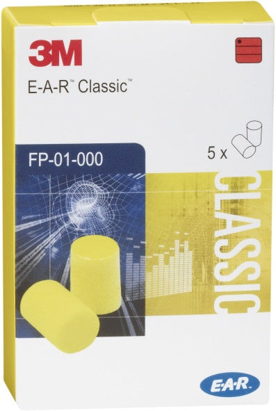 3M E-A-R™ Classic™ Gehörschutzstöpsel EN 352-2 SNR 31 dB ohne Kordel