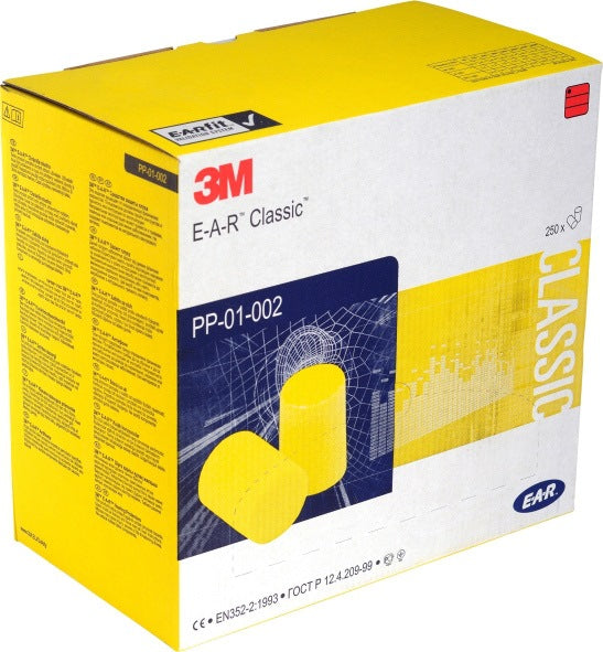 3M E-A-R™ Classic™ Gehörschutzstöpsel EN 352-2 SNR 31 dB ohne Kordel