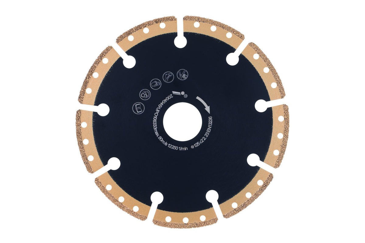 MARCRIST Diamanttrennscheibe MC850 AkkuMAX Ø125 mm für Akku-Winkelschleifer